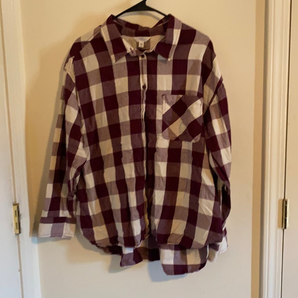 Long sleeve flannel